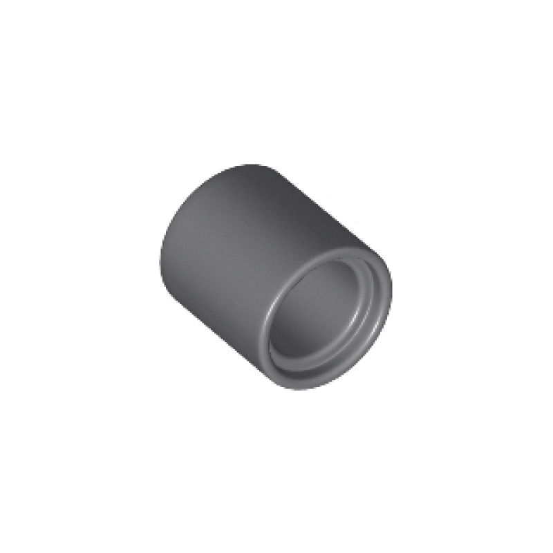 Technic, Hefbalk Dik 1x1 (Spacer) Dark Bluish Gray